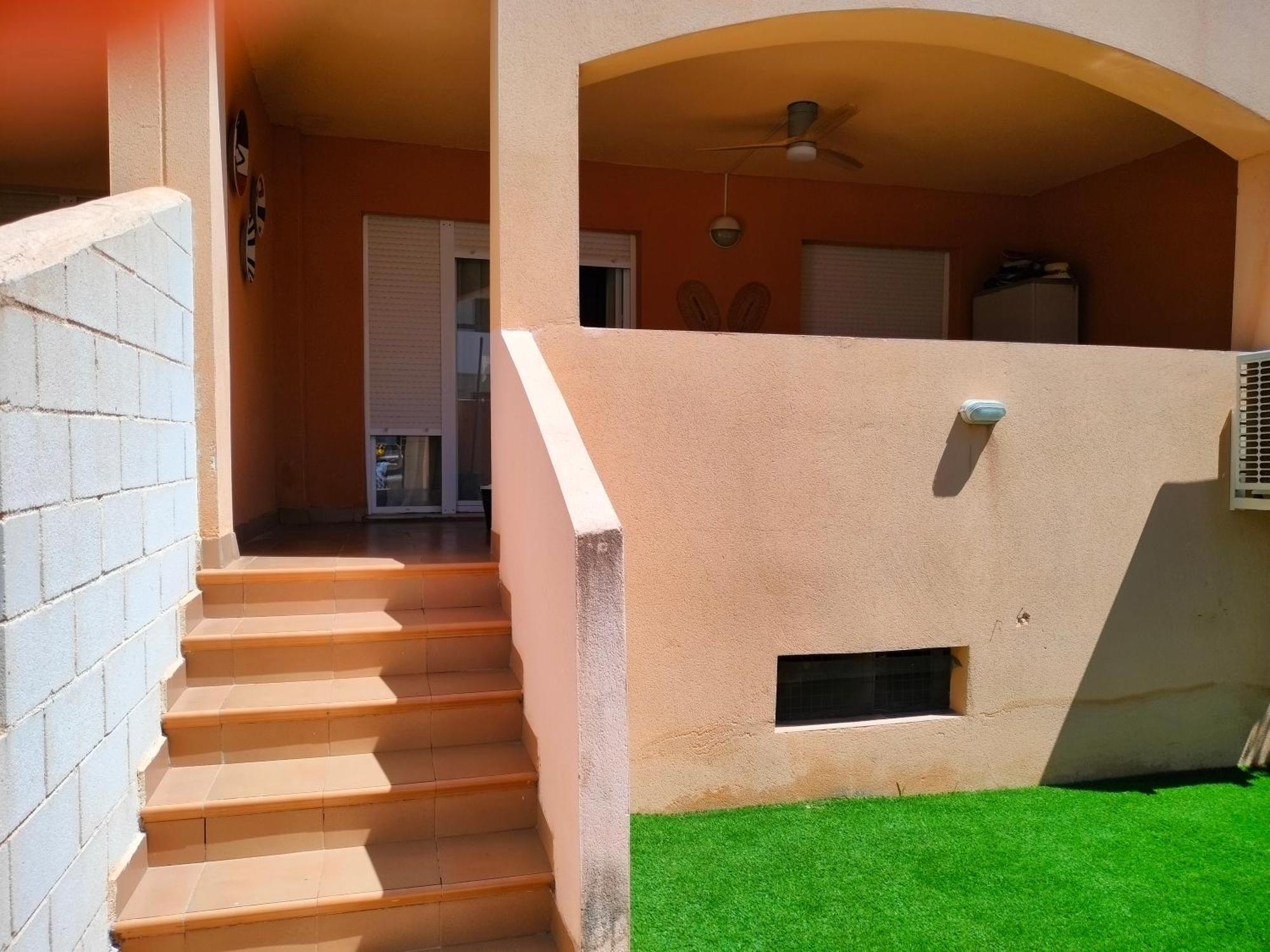 Apartament Bajo Con Jardin A Pie De Playa Y Piscina Comunitaria Con Jacuzzi Playas de Vera Zewnętrze zdjęcie