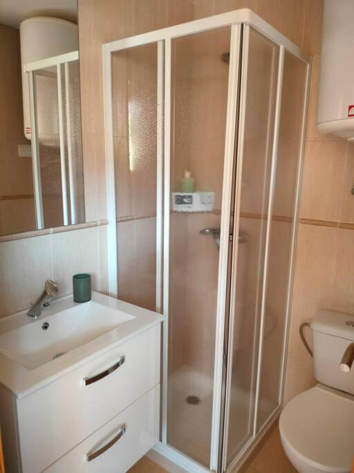 Apartament Bajo Con Jardin A Pie De Playa Y Piscina Comunitaria Con Jacuzzi Playas de Vera Zewnętrze zdjęcie