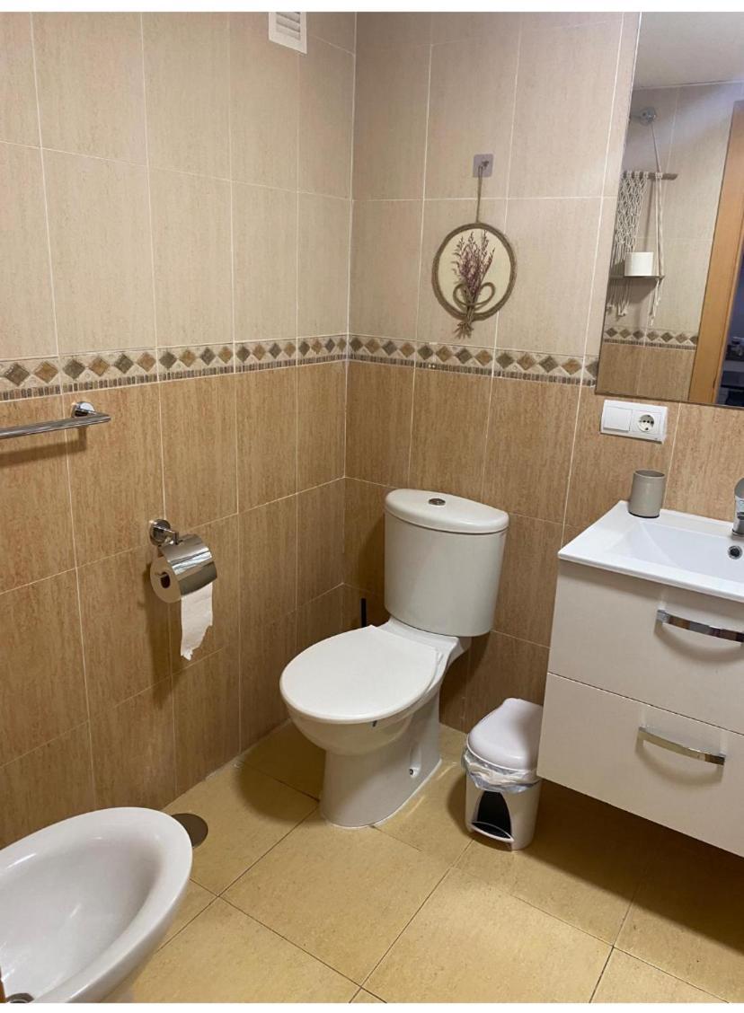 Apartament Bajo Con Jardin A Pie De Playa Y Piscina Comunitaria Con Jacuzzi Playas de Vera Zewnętrze zdjęcie