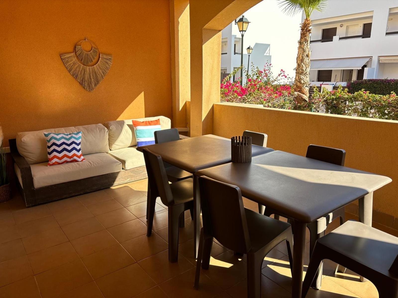 Apartament Bajo Con Jardin A Pie De Playa Y Piscina Comunitaria Con Jacuzzi Playas de Vera Zewnętrze zdjęcie